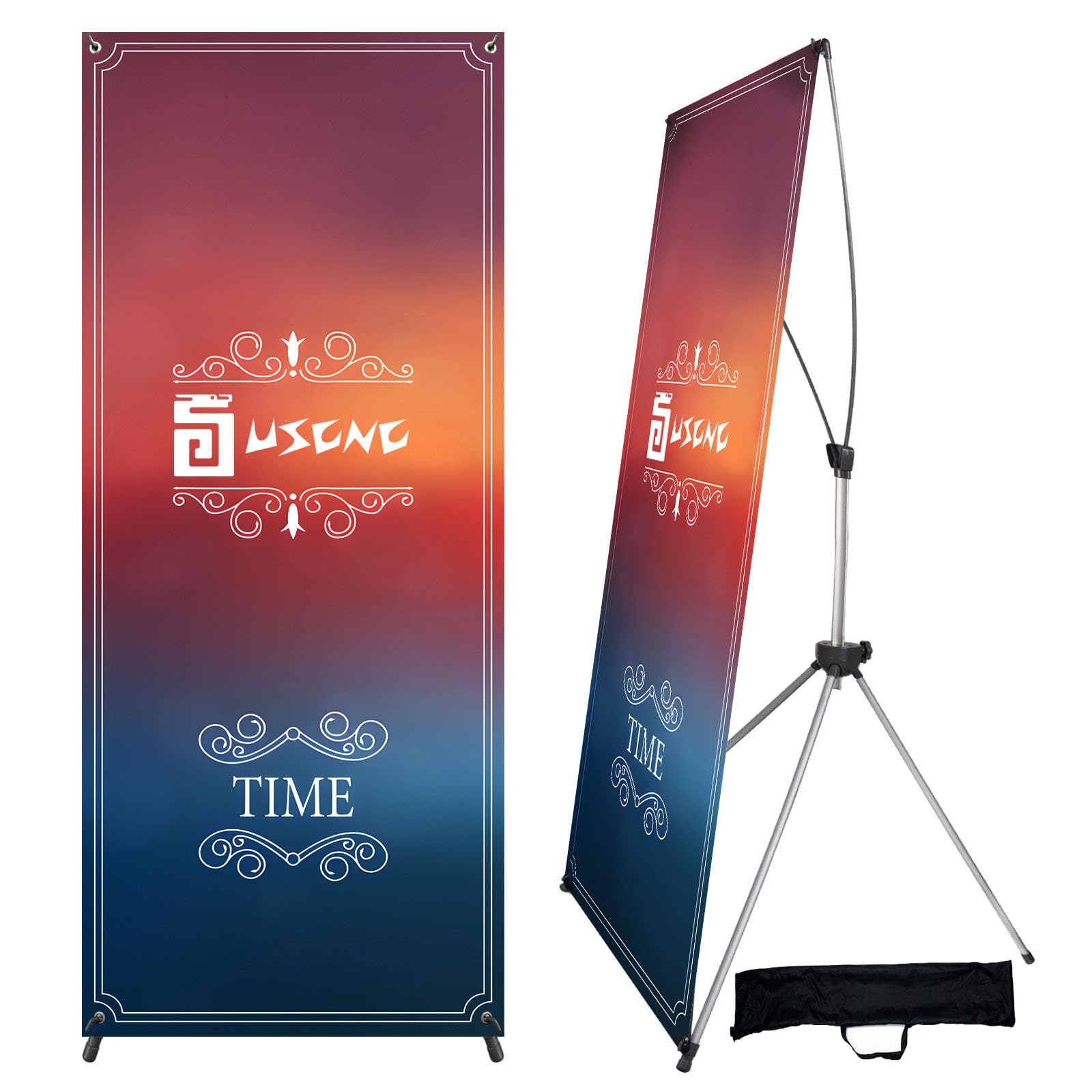 Amazon.com: X Banner Stand Adjustable Fit Banner 23 x 63 to 32 x